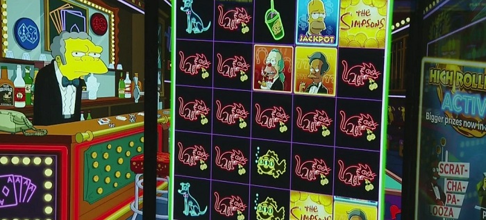 most you can win simpsons slot machine