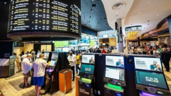 Inside The New Caesars Sportsbook At Harrah's Las Vegas